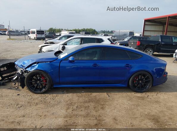 WUAW2AFC1GN903897 2016 AUDI RS7 Blue Vista interior de 360 grados