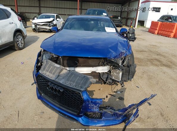 WUAW2AFC1GN903897 2016 AUDI RS7 Blue Vista del cuadro de instrumentos