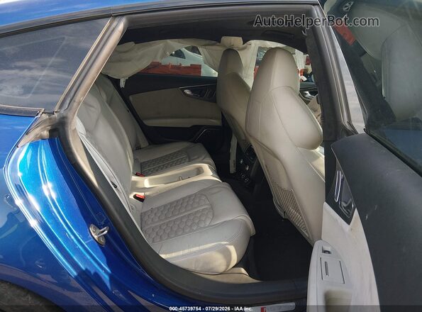 WUAW2AFC1GN903897 2016 AUDI RS7 Blue Vista de la etiqueta del VIN