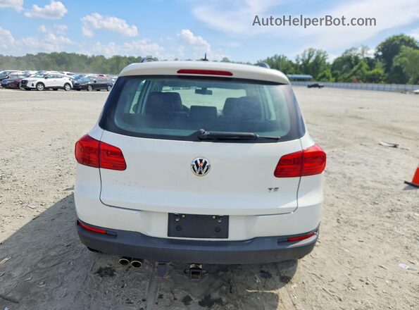 WVGAV7AX0GW541420 2016 VOLKSWAGEN TIGUAN White Vista trasera