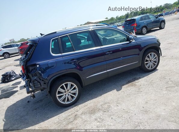 WVGAV7AX0GW545046 2016 VOLKSWAGEN TIGUAN Dark Blue Tył prawy