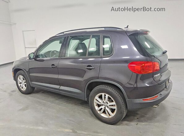WVGAV7AX0GW546343 2016 VOLKSWAGEN TIGUAN Gray Задня ліва чверть