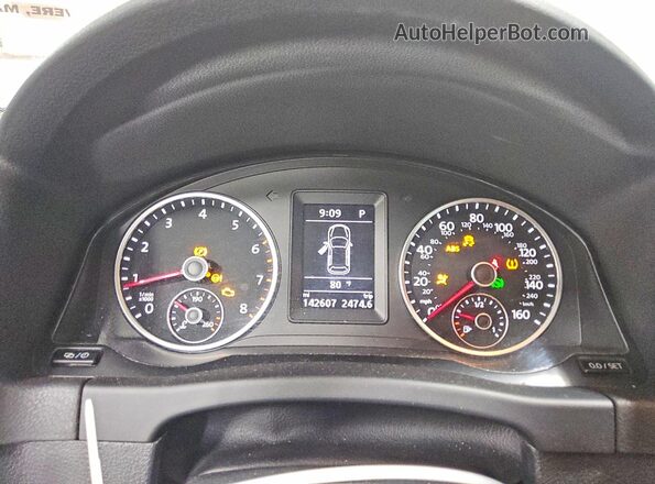WVGAV7AX0GW546343 2016 VOLKSWAGEN TIGUAN Gray Вид щитка приладів