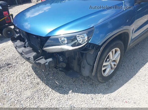 WVGAV7AX0HK033084 2017 VOLKSWAGEN TIGUAN Blue 