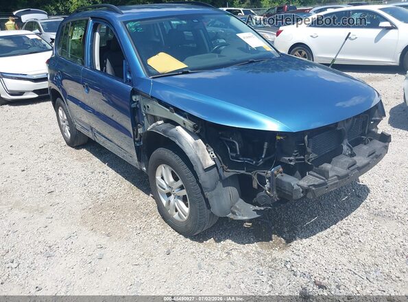 WVGAV7AX0HK033084 2017 VOLKSWAGEN TIGUAN Blue 