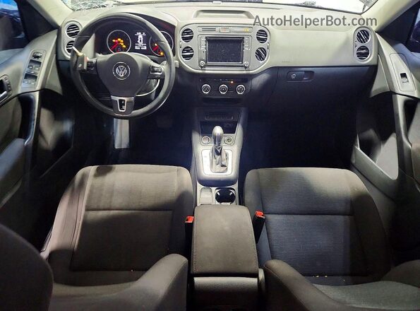 WVGAV7AX0JK002679 2018 VOLKSWAGEN TIGUAN Black Առջևի վահանակի տեսք