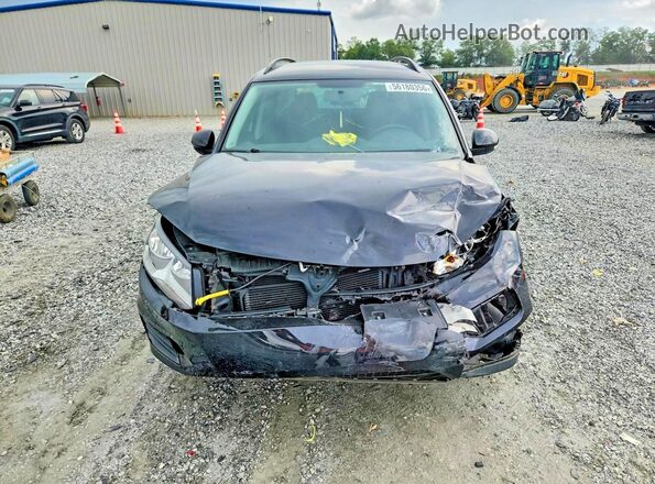 WVGAV7AX0JK002679 2018 VOLKSWAGEN TIGUAN Black Դիմացի տեսք