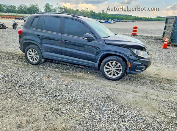 WVGAV7AX0JK002679 2018 VOLKSWAGEN TIGUAN Black Առջևի աջ