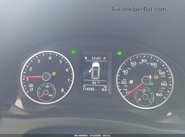 WVGAV7AX1GW045798 2016 VOLKSWAGEN TIGUAN Gray Вид задніх сидінь