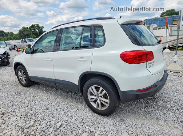 WVGAV7AX1GW523766 2016 VOLKSWAGEN TIGUAN White Trasero izquierdo