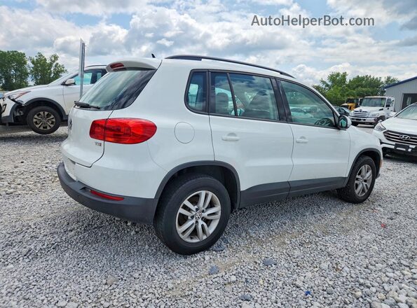 WVGAV7AX1GW523766 2016 VOLKSWAGEN TIGUAN White Trasero derecho