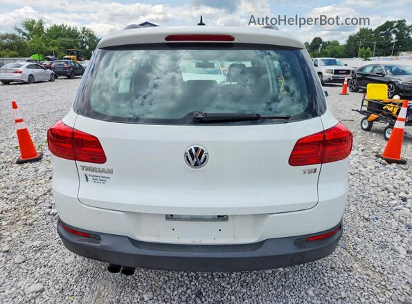 WVGAV7AX1GW523766 2016 VOLKSWAGEN TIGUAN White Vista trasera