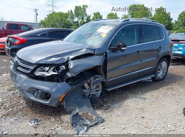 WVGAV7AX1GW557397 2016 VOLKSWAGEN TIGUAN Серый Передняя левая четверть
