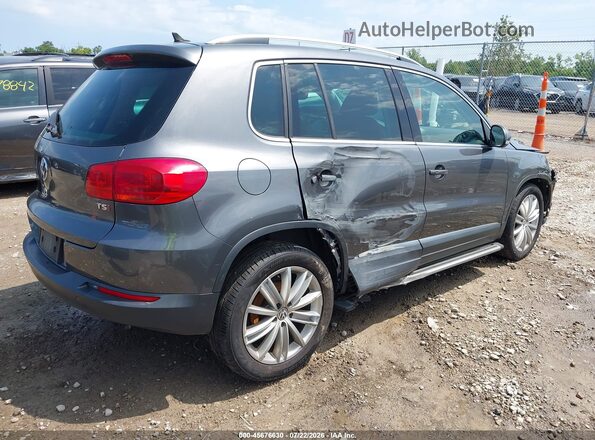 WVGAV7AX1GW557397 2016 VOLKSWAGEN TIGUAN Серый Задняя правая четверть