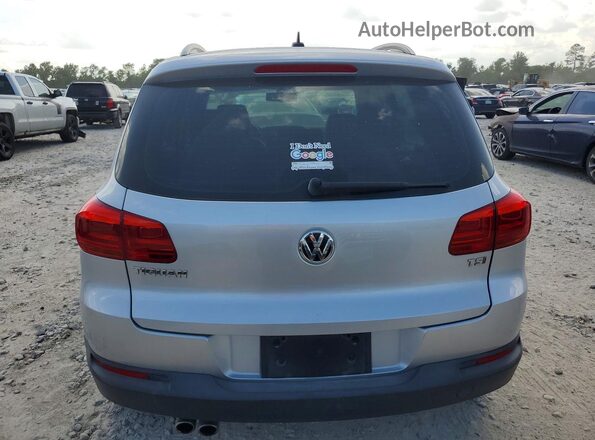 WVGAV7AX2GW577948 2016 VOLKSWAGEN TIGUAN Silver Widok z tyłu