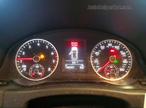 WVGAV7AX2HK030803 2017 VOLKSWAGEN TIGUAN White Вид щитка приладів