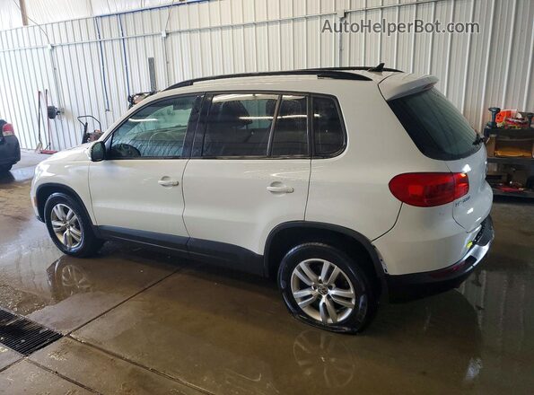 WVGAV7AX2HK030803 2017 VOLKSWAGEN TIGUAN White Задня ліва чверть