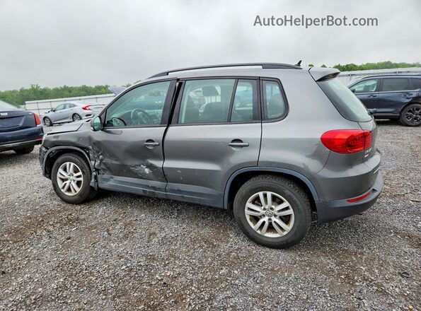 WVGAV7AX3GW031286 2016 VOLKSWAGEN TIGUAN Gray უკანა მარცხენა
