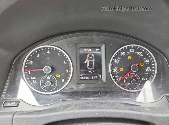 WVGAV7AX3GW031286 2016 VOLKSWAGEN TIGUAN Gray ხელსაწყოთა პანელის ხედი