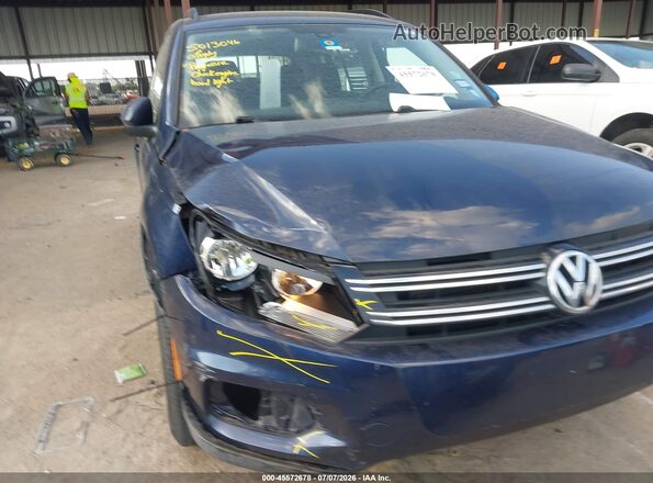 WVGAV7AX3GW510937 2016 VOLKSWAGEN TIGUAN Dark Blue Դիմացի տեսք