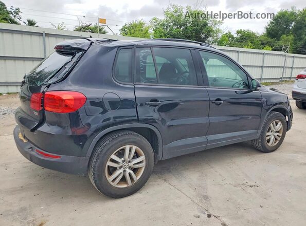 WVGAV7AX3GW542125 2016 VOLKSWAGEN TIGUAN Black უკანა მარჯვენა