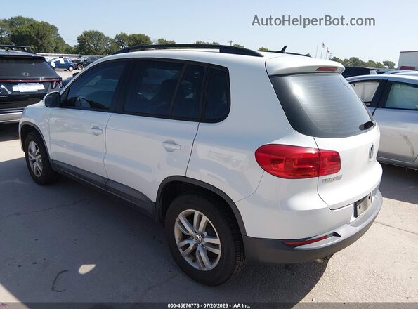 WVGAV7AX3GW546997 2016 VOLKSWAGEN TIGUAN White Trasero izquierdo