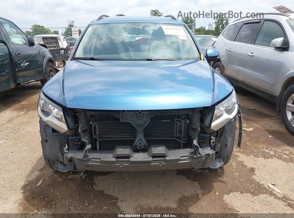 WVGAV7AX3HK005165 2017 VOLKSWAGEN TIGUAN Blue Vista frontal