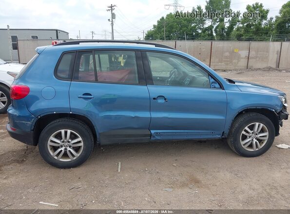 WVGAV7AX3HK005165 2017 VOLKSWAGEN TIGUAN Blue Vista interior de 360 grados