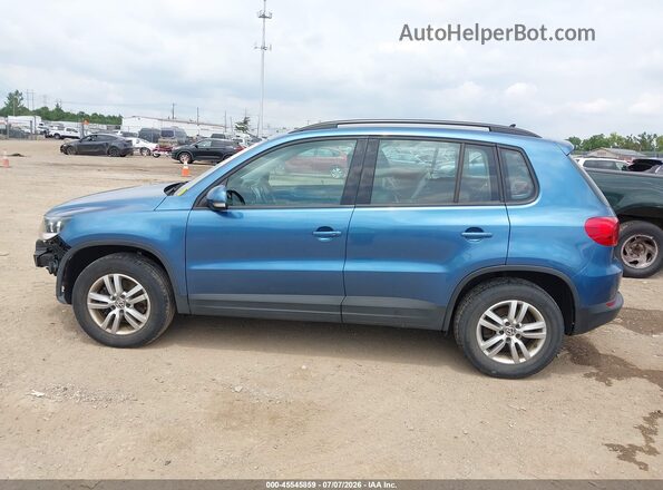 WVGAV7AX3HK005165 2017 VOLKSWAGEN TIGUAN Blue 