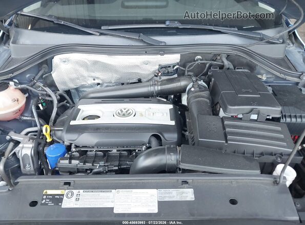 WVGAV7AX3HW510969 2017 VOLKSWAGEN TIGUAN Blue Widok z tyłu