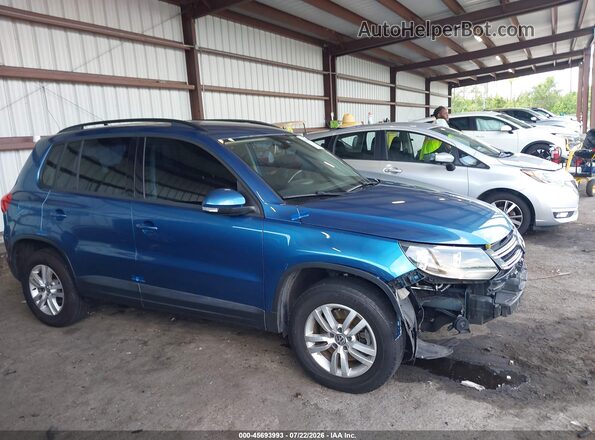 WVGAV7AX3HW510969 2017 VOLKSWAGEN TIGUAN Blue Widok wnętrza z tyłu