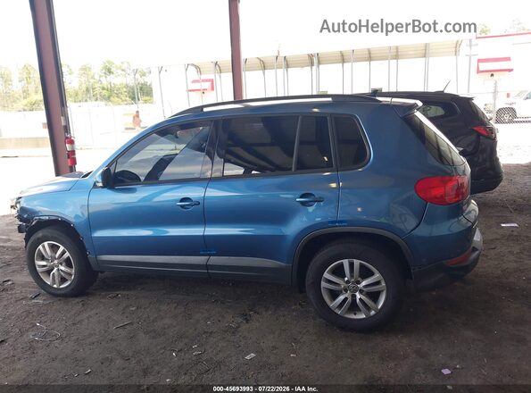 WVGAV7AX3HW510969 2017 VOLKSWAGEN TIGUAN Blue Widok wnętrza 360 stopni