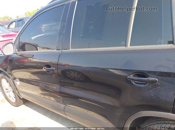 WVGAV7AX3JK003759 2018 VOLKSWAGEN TIGUAN Black Панорамний вид салону 360°