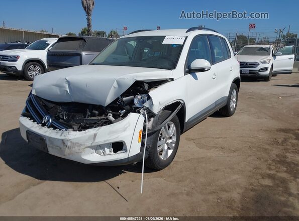 WVGAV7AX4GW601666 2016 VOLKSWAGEN TIGUAN White Передня ліва чверть