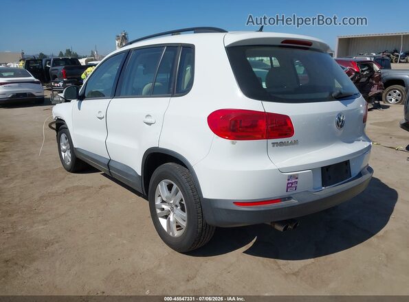 WVGAV7AX4GW601666 2016 VOLKSWAGEN TIGUAN White Задня ліва чверть
