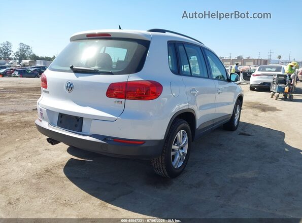 WVGAV7AX4GW601666 2016 VOLKSWAGEN TIGUAN White Задня права чверть