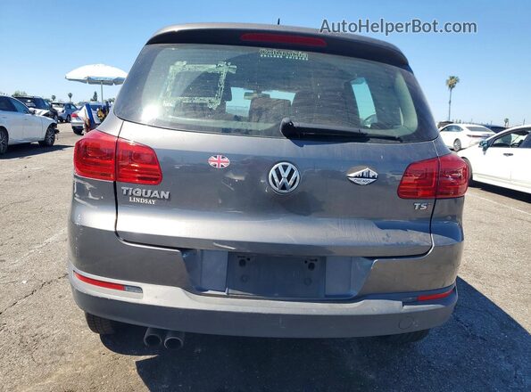 WVGAV7AX4GW612389 2016 VOLKSWAGEN TIGUAN Серый Вид сзади