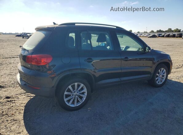 WVGAV7AX4HK044069 2017 VOLKSWAGEN TIGUAN Черный Задняя правая четверть