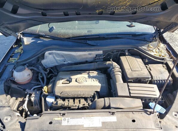 WVGAV7AX4HK044069 2017 VOLKSWAGEN TIGUAN Черный Вид задней части салона