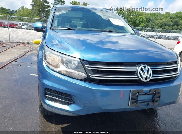 WVGAV7AX4HW503514 2017 VOLKSWAGEN TIGUAN Синий Вид спереди