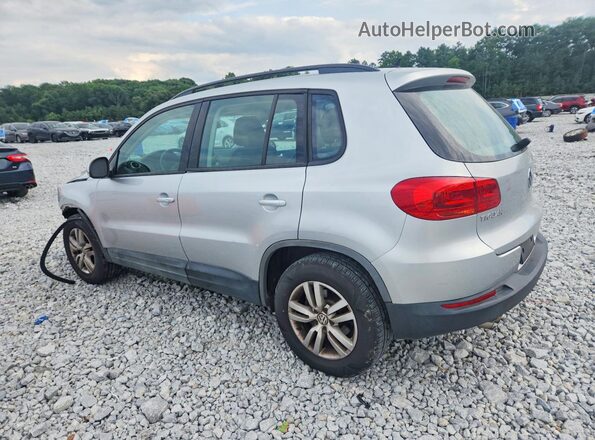 WVGAV7AX5GK000113 2016 VOLKSWAGEN TIGUAN Silver Задня ліва чверть