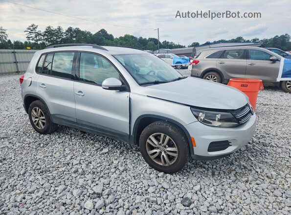 WVGAV7AX5GK000113 2016 VOLKSWAGEN TIGUAN Silver Передня права чверть