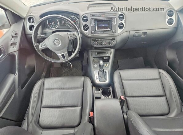WVGAV7AX5GK000113 2016 VOLKSWAGEN TIGUAN Silver Вид панелі приладів