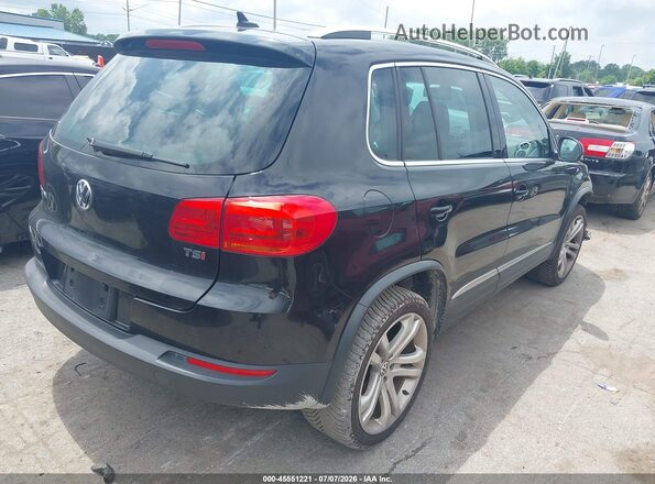 WVGAV7AX5GW591939 2016 VOLKSWAGEN TIGUAN Black Задня права чверть