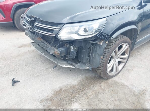 WVGAV7AX5GW591939 2016 VOLKSWAGEN TIGUAN Black Вид спереду
