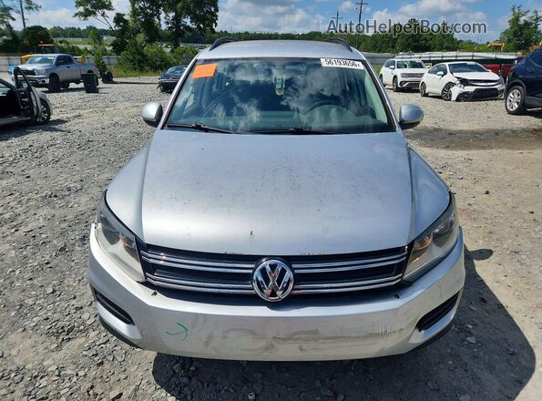WVGAV7AX5HK006088 2017 VOLKSWAGEN TIGUAN Silver Vista frontal