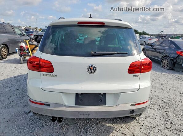 WVGAV7AX5HK034408 2017 VOLKSWAGEN TIGUAN White Rear view