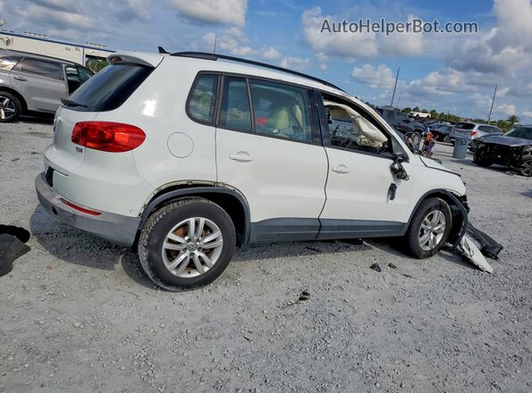 WVGAV7AX5HK034408 2017 VOLKSWAGEN TIGUAN White Rear right