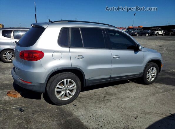 WVGAV7AX6GW525884 2016 VOLKSWAGEN TIGUAN Silver Задня права чверть