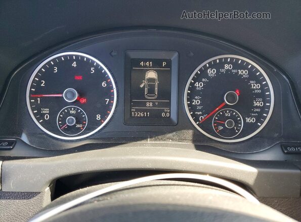 WVGAV7AX6GW525884 2016 VOLKSWAGEN TIGUAN Silver Вид щитка приладів